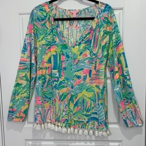 Lilly Pulitzer S Vibrant Colorful Palm Beach‎ Coastal Vacation Cruise Top 028